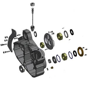 CRANKCASE  DRIVE TWIN