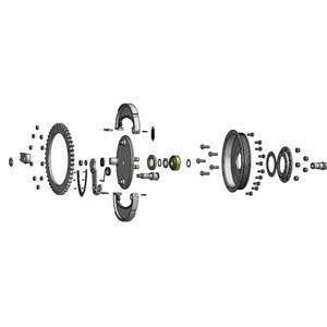 REAR HUB D