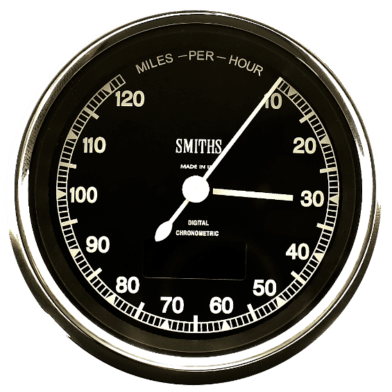 SPEEDOMETER 3in - 120MPH (A)