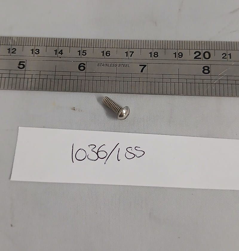 4BA X 3/8 ROUNDHEAD SCREW