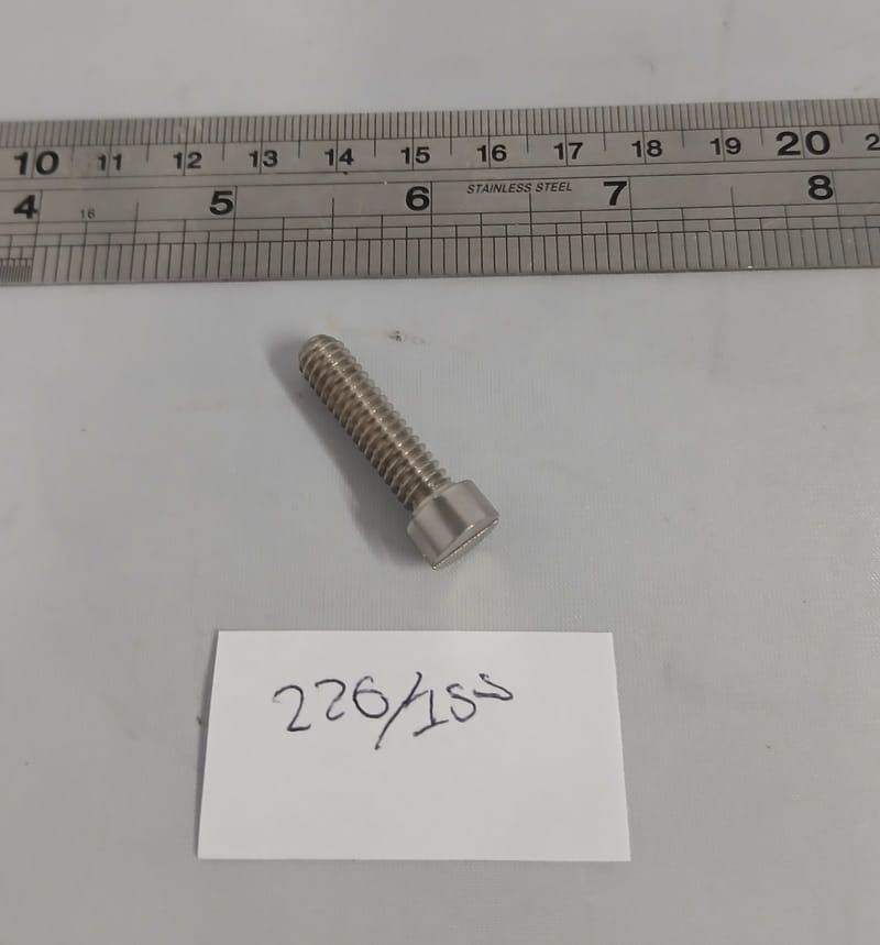 1/4 BSW X 1 LONG SOCKET CAP SCREW