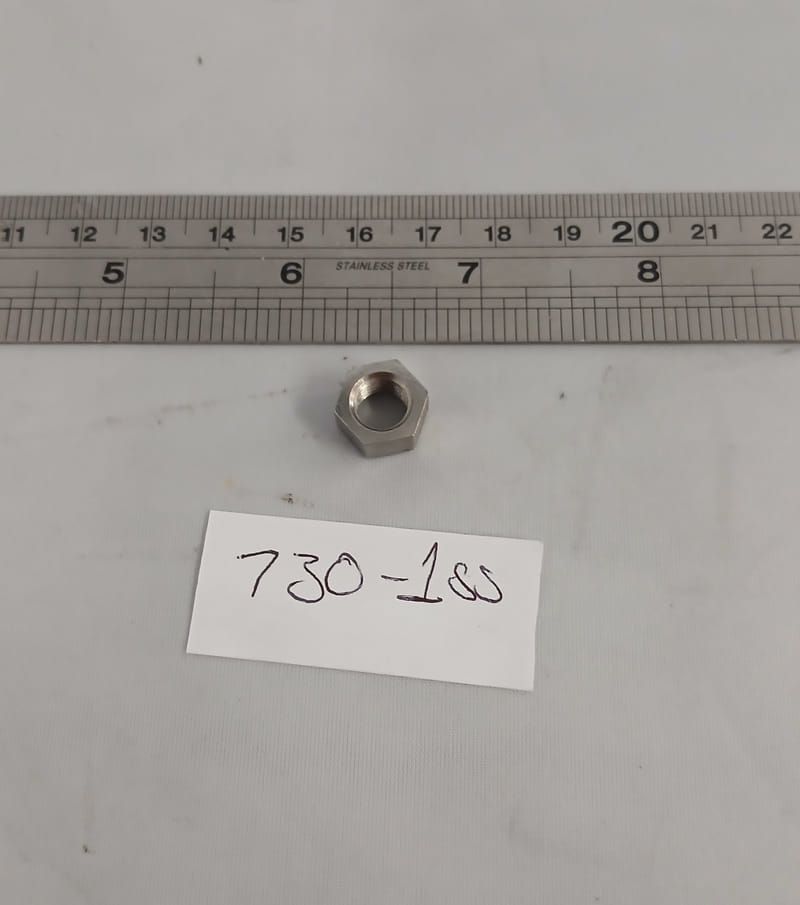 5/16 CEI NUT - REDUCED HEX HUB NUTS - SERIES A