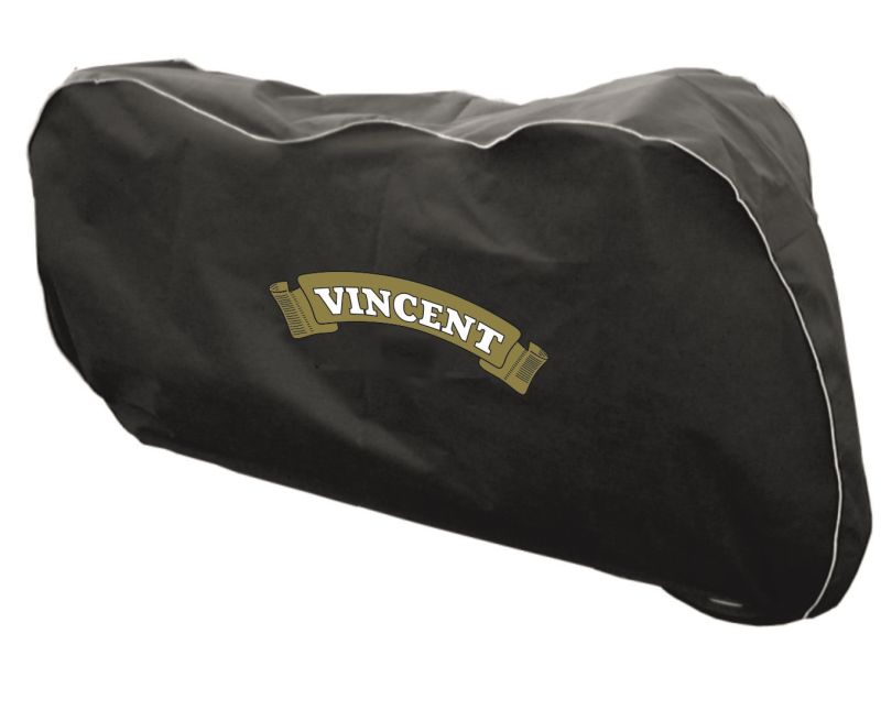 MOTORCYCLE COVER WITH LOGO, VINCENT