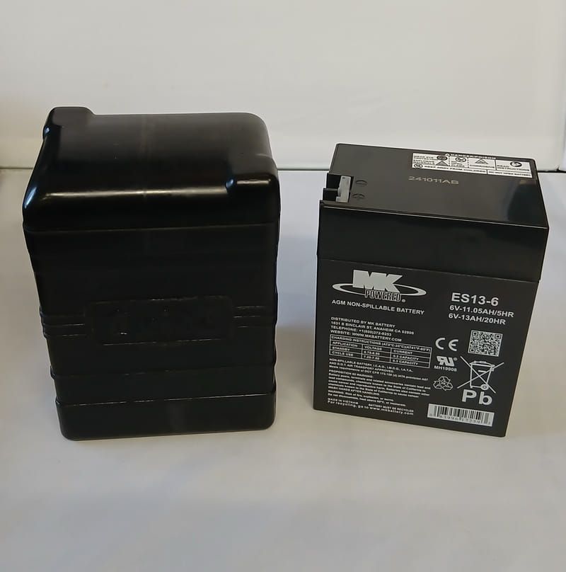 BATTERY BOX WITH 6V BATTERY