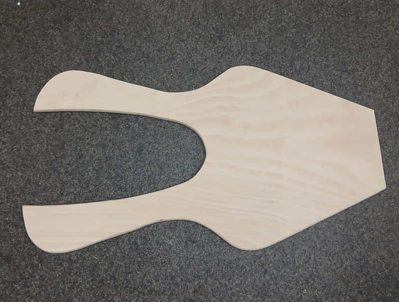 WOOD BASE FOR SEAT LONG